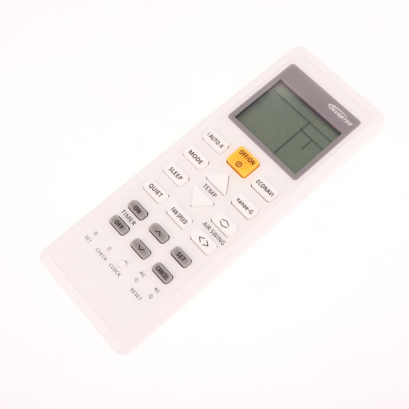 Универсальный пульт дистанционного управления кондиционером переменного тока для Panasonic A75C00410 A75C00470 A75C02570 A75C00350 A75C03670 A75C04239
Универсальный пульт дистанционного управления кондиционером переменного тока для Panasonic A75C00410 A75C00470 A75C02570 A75C00350 A75C03670 A75C04239