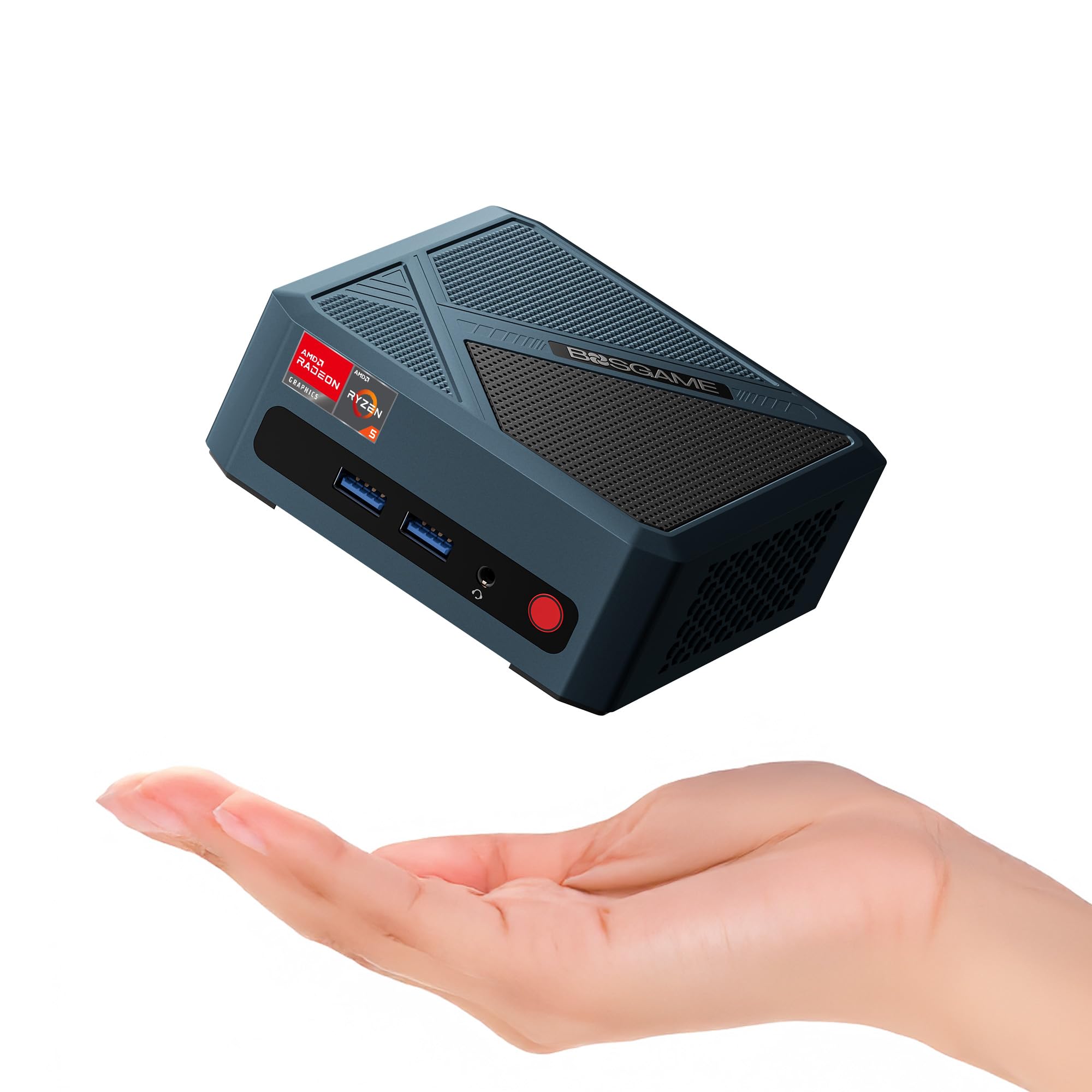 Mini PC Ryzen 5 BOSGAME P5 Mini PC R5 6600H 24G DDR5 4800Mhz RAM 512G PCIe NVMe SSD Mini PC Powered by Windows 11 Pro WiFi 6E Dual USB Gen2 USB Gen2
Mini PC Ryzen 5 BOSGAME P5 Mini PC R5 6600H 24G DDR5 4800Mhz RAM 512G PCIe NVMe SSD Mini PC Powered by Windows 11 Pro WiFi 6E Dual USB Gen2 USB Gen2