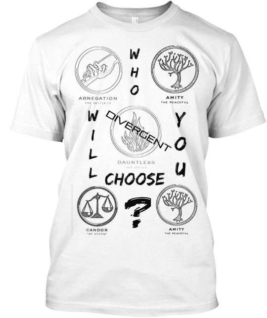 Divergent Fan Tee T shirt Made in the USA Size S to 5XL M
Divergent Fan Tee T shirt Made in the USA Size S to 5XL M