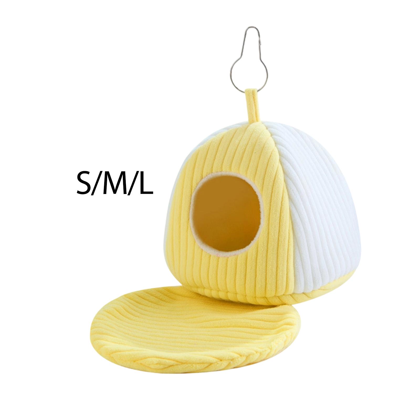 Warm Bird Nest Hanging Hammock Cozy Parakeet Accessories Practical Bird Bed with 17cmx17cmx17cm
Warm Bird Nest Hanging Hammock Cozy Parakeet Accessories Practical Bird Bed with 17cmx17cmx17cm