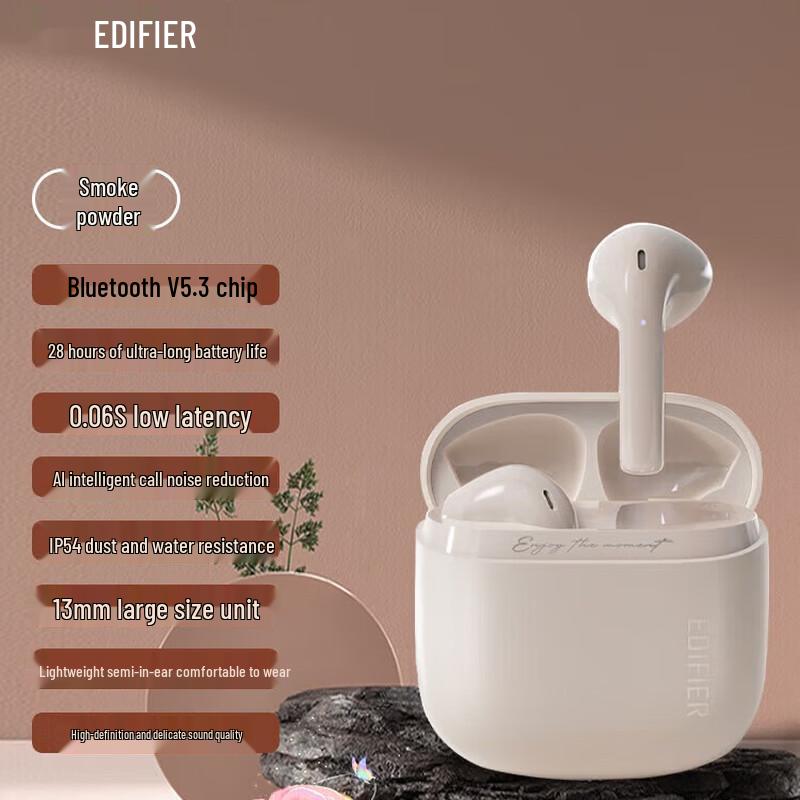 EDIFIER Zero Air True Wireless Semi-in-ear Earbuds
EDIFIER Zero Air True Wireless Semi-in-ear Earbuds