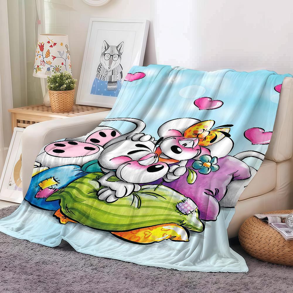 Cartoon D-Diddl Rat Blanket Warm And Soft Suitable For Bedroom Living Room Sofa Bed Office Travel Camping 30x40in
Cartoon D-Diddl Rat Blanket Warm And Soft Suitable For Bedroom Living Room Sofa Bed Office Travel Camping 30x40in
