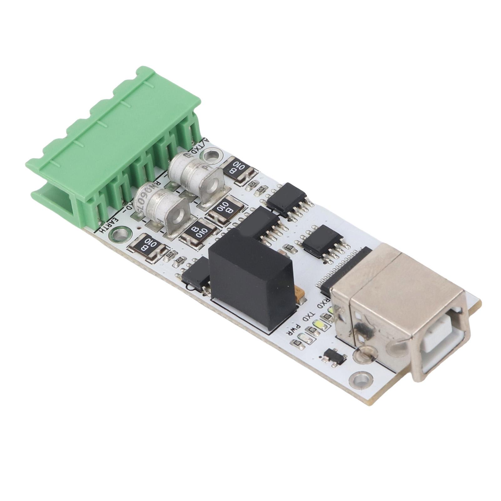 Serial Converter Adapter Module USB to 422 485 Electrostatic ESD Guard Circuit Bidirectional Serial Port Conversion
Serial Converter Adapter Module USB to 422 485 Electrostatic ESD Guard Circuit Bidirectional Serial Port Conversion