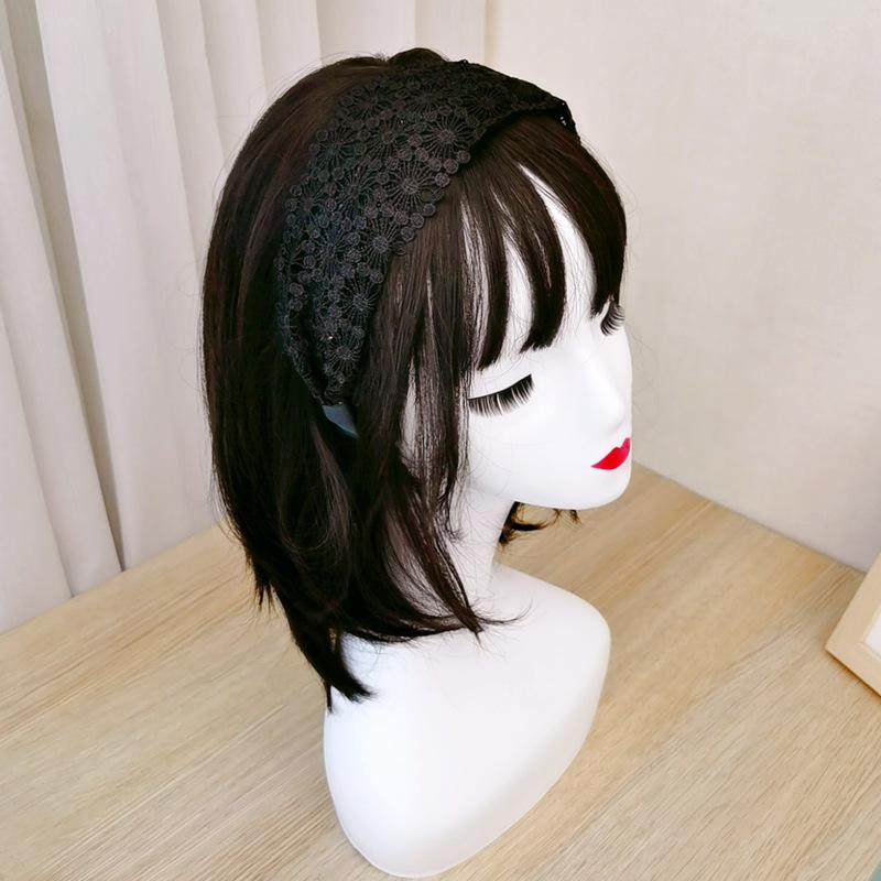 Кружевной вязаный широкий антискользящий женский ободок Size fits all
Кружевной вязаный широкий антискользящий женский ободок Size fits all