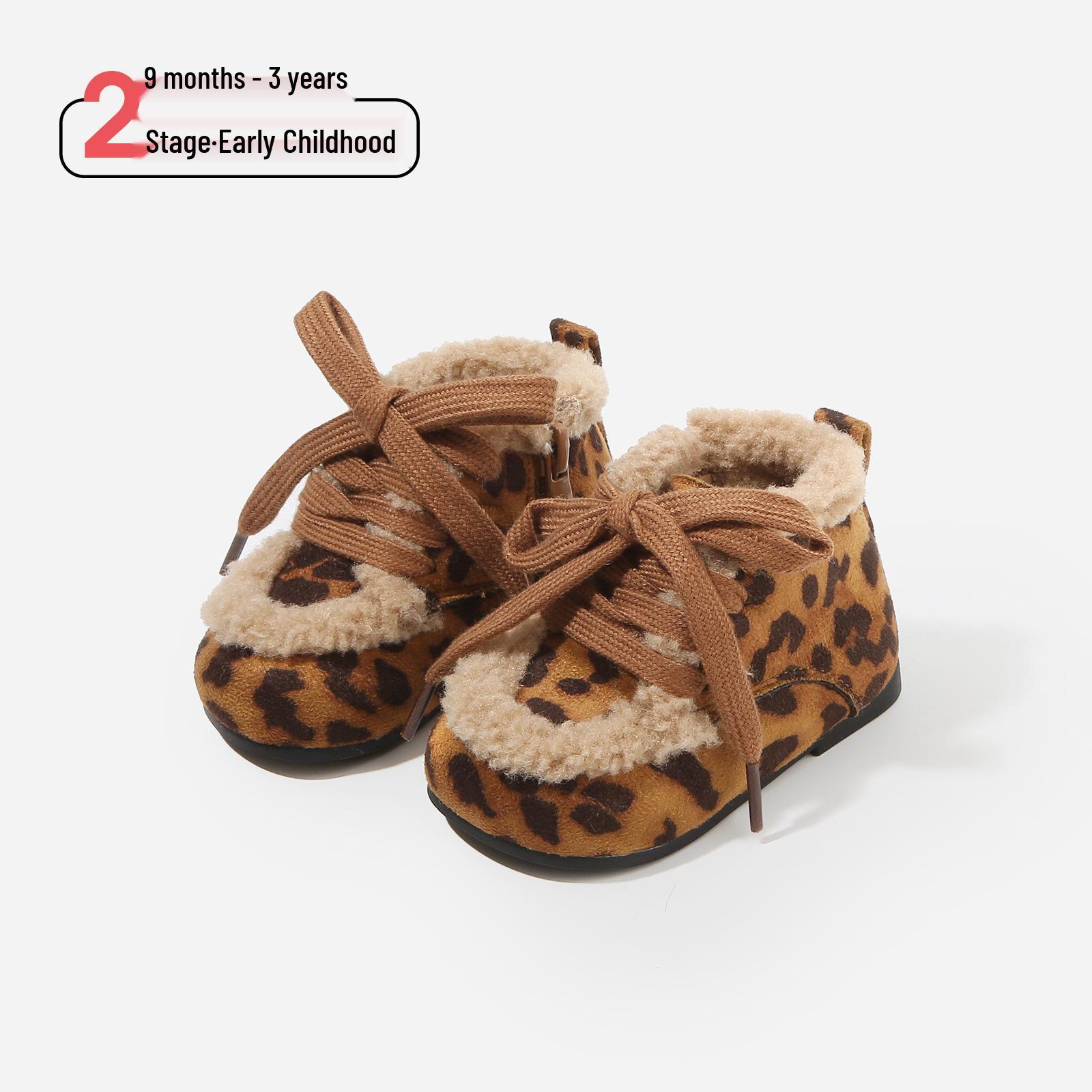 2025 Winter Kids Leopard Print Fleece-Lined Leather Ankle Boots - Fashion Baby Walker Shoes Factory Order Price 15-19 (120 pairs)
2025 Winter Kids Leopard Print Fleece-Lined Leather Ankle Boots - Fashion Baby Walker Shoes Factory Order Price 15-19 (120 pairs)