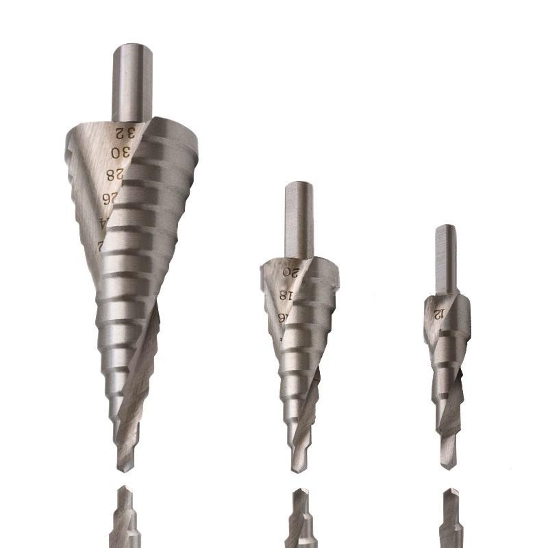 Step Drill Bits 4-32mm 4241 High Speed Steel Cutting 4-20MM
Step Drill Bits 4-32mm 4241 High Speed Steel Cutting 4-20MM