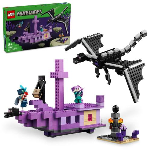 LEGO Minecraft Дракон Края и Корабль Края Игрушка Подарок Игрушка Блок День Рождения Рождество Мальчики Девочки Дети 8 лет 9 лет 10 лет Начальная школа
LEGO Minecraft Дракон Края и Корабль Края Игрушка Подарок Игрушка Блок День Рождения Рождество Мальчики Девочки Дети 8 лет 9 лет 10 лет Начальная школа
