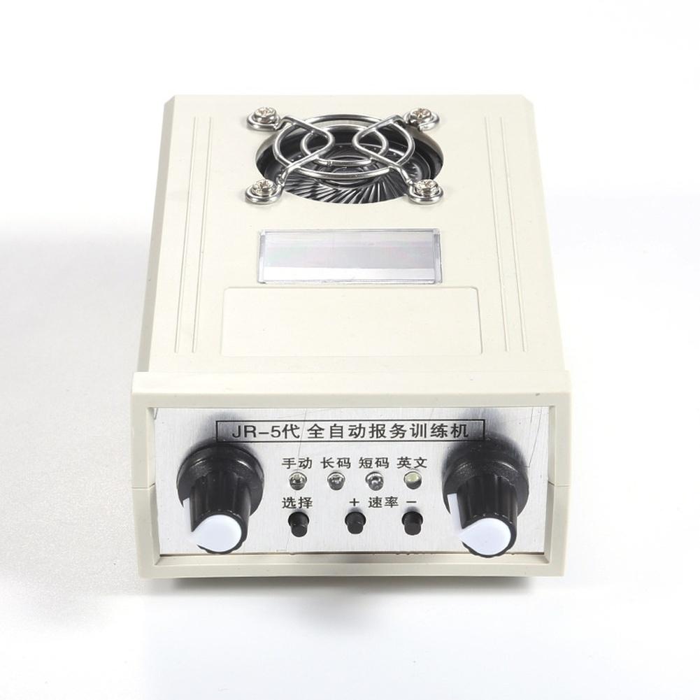 JR 5 Generation Automatic For MORSE Code Trainer Device with Random Message Generator for Real Time Communication Skill Practice China Mainland
JR 5 Generation Automatic For MORSE Code Trainer Device with Random Message Generator for Real Time Communication Skill Practice China Mainland