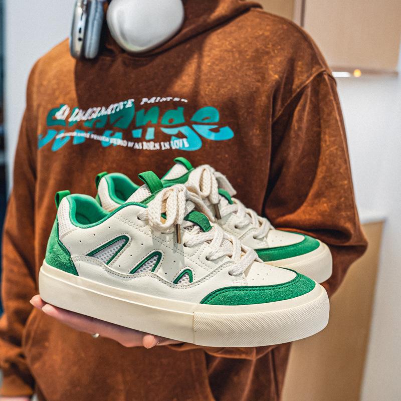 New low-top niche mesh breathable men s shoes student trend sports and leisure board shoes 8105 44 зелёный
New low-top niche mesh breathable men s shoes student trend sports and leisure board shoes 8105 44 зелёный