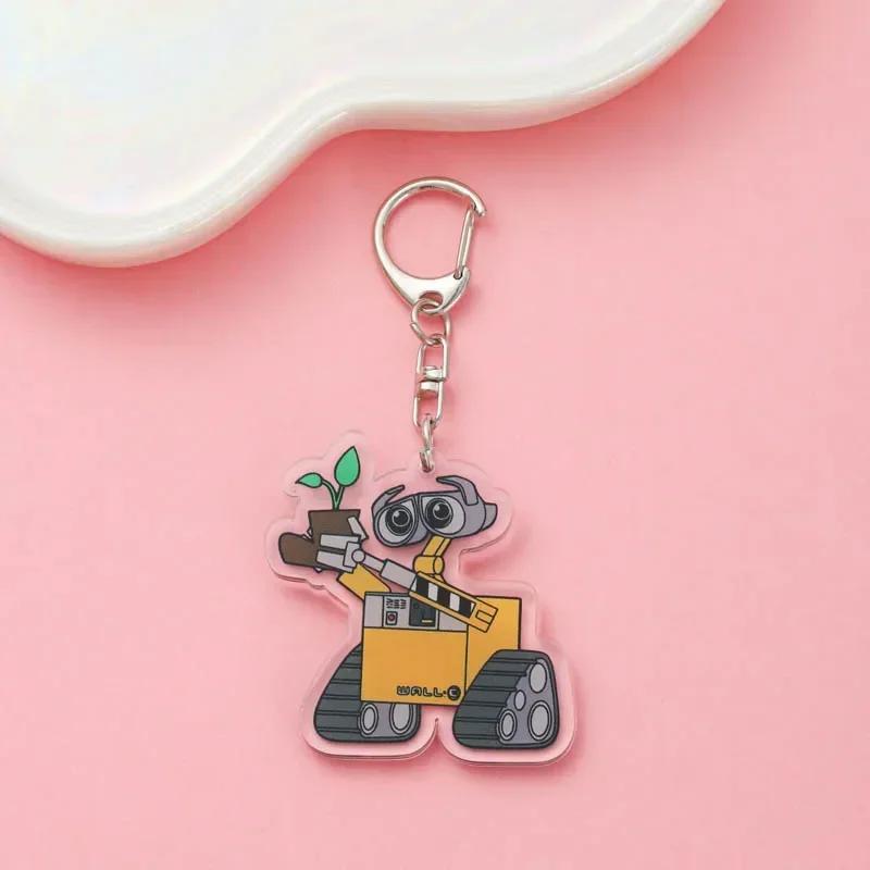 1/10Pcs Disney Cartoon WALL·E Acrylic Car Keychain Cute Backpack Pendant Funny Bag Charms Accessories Decoration Holiday Gifts 5cm
1/10Pcs Disney Cartoon WALL·E Acrylic Car Keychain Cute Backpack Pendant Funny Bag Charms Accessories Decoration Holiday Gifts 5cm