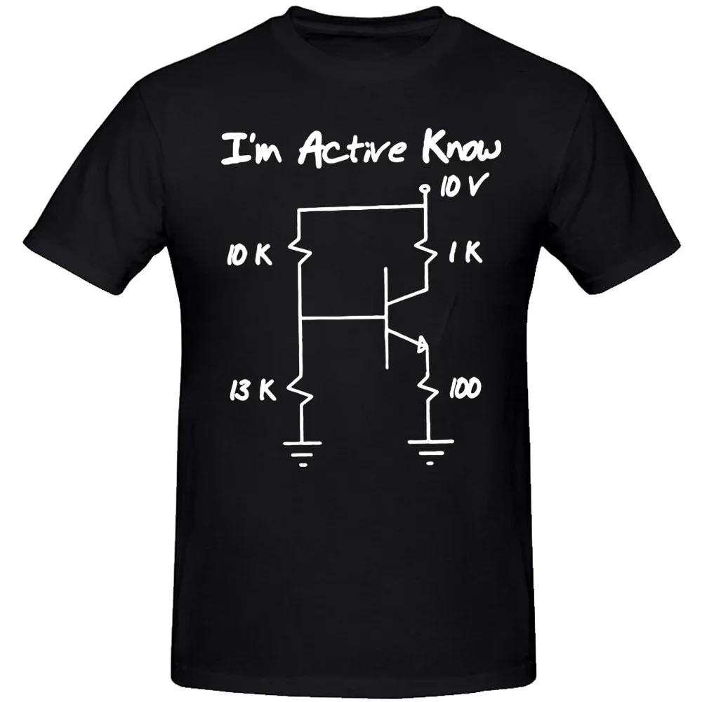 Funny Birthday Gift Electronic Engineer Transistor I Am Active TShirt Round Neck Humorous T Shirt Men Clothing Streetwear 4XL
Funny Birthday Gift Electronic Engineer Transistor I Am Active TShirt Round Neck Humorous T Shirt Men Clothing Streetwear 4XL
