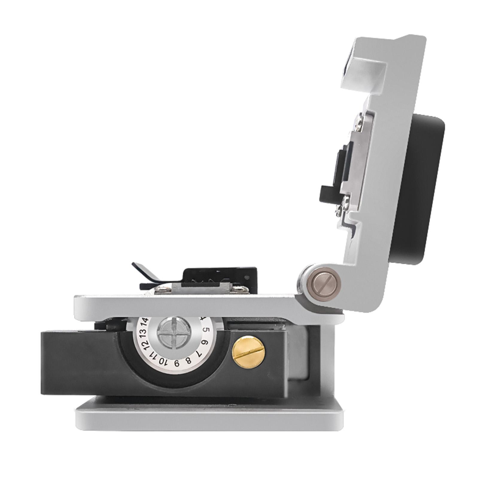 Полностью автоматический скалыватель оптического волокна с шестигранным ключом, высокоточный резак для оптического волокна 125 мкм
Полностью автоматический скалыватель оптического волокна с шестигранным ключом, высокоточный резак для оптического волокна 125 мкм