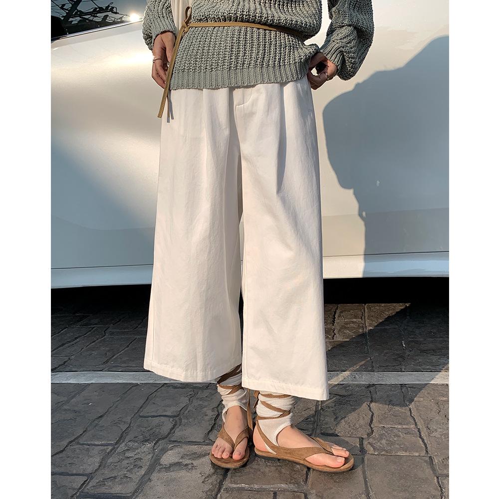 Spring 2025 Women s Korean-Style High Waist Cotton Cropped Pants with Belt (Style 38155) Large
Spring 2025 Women s Korean-Style High Waist Cotton Cropped Pants with Belt (Style 38155) Large
