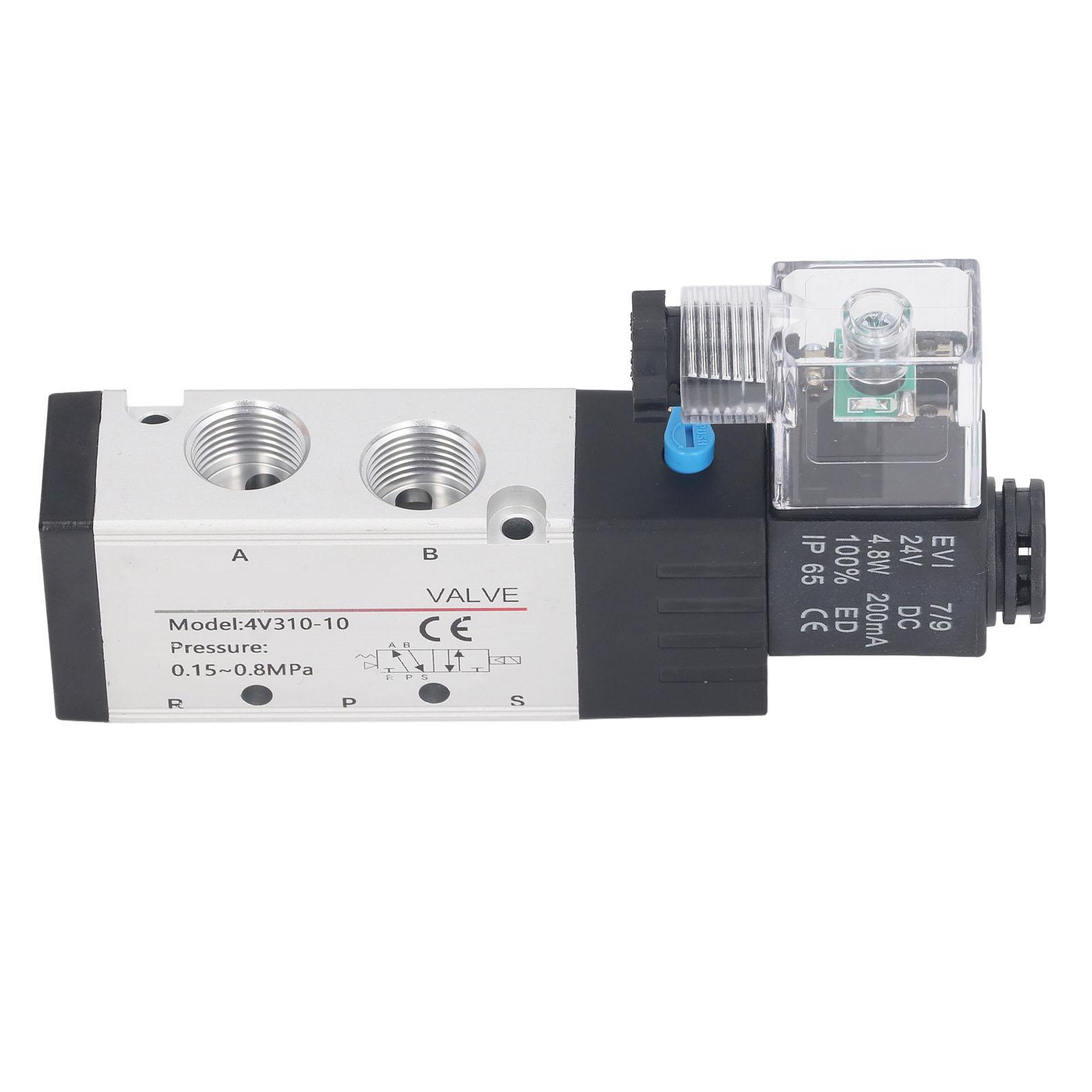 DC24V PT38 Solenoid Valve 2 Position 5 Way Electric Control Reversing Solenoid Valve 4V31010
DC24V PT38 Solenoid Valve 2 Position 5 Way Electric Control Reversing Solenoid Valve 4V31010
