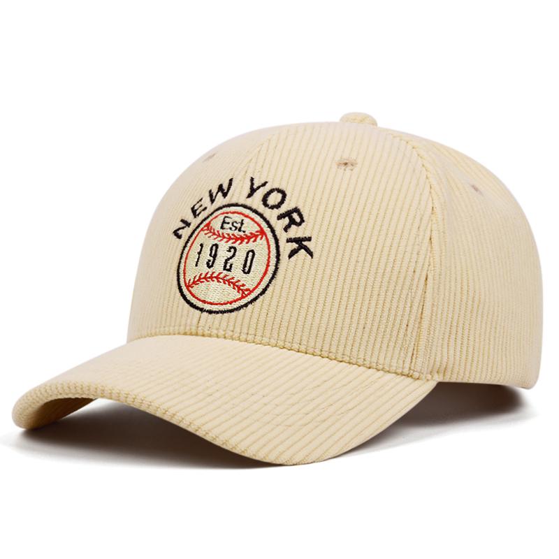 New York corduroy embroidered baseball caps for men and women outdoor sports and casual wear Adjustable бежевий
New York corduroy embroidered baseball caps for men and women outdoor sports and casual wear Adjustable бежевий