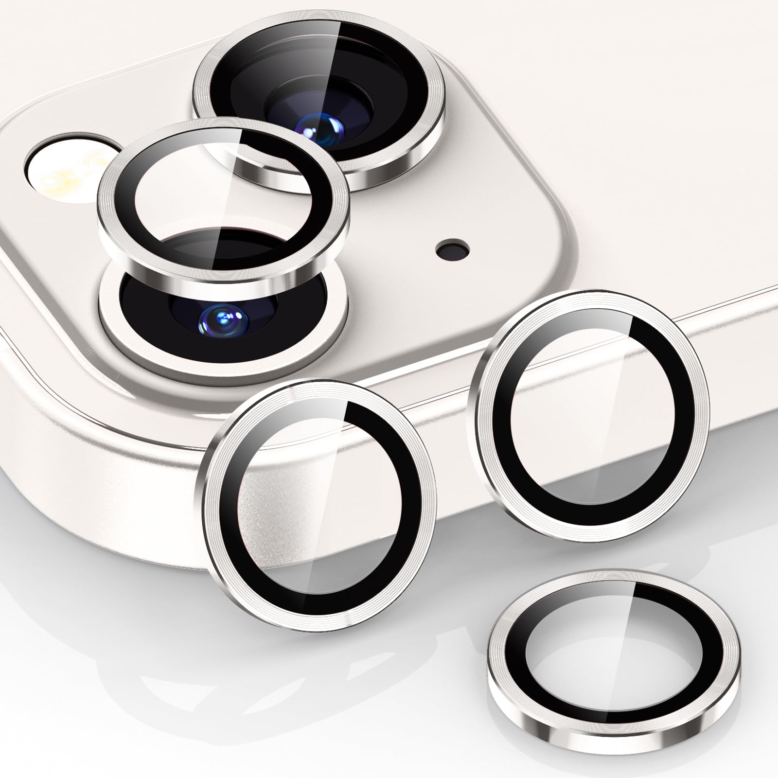 of Woxuyee Lens Cover for iPhone Mini Плівка для камери Алюмінієвий сплав 9H Загартоване скло для iPhone mini Захист камери Стійкість до подряпин Ударостійка
of Woxuyee Lens Cover for iPhone Mini Плівка для камери Алюмінієвий сплав 9H Загартоване скло для iPhone mini Захист камери Стійкість до подряпин Ударостійка