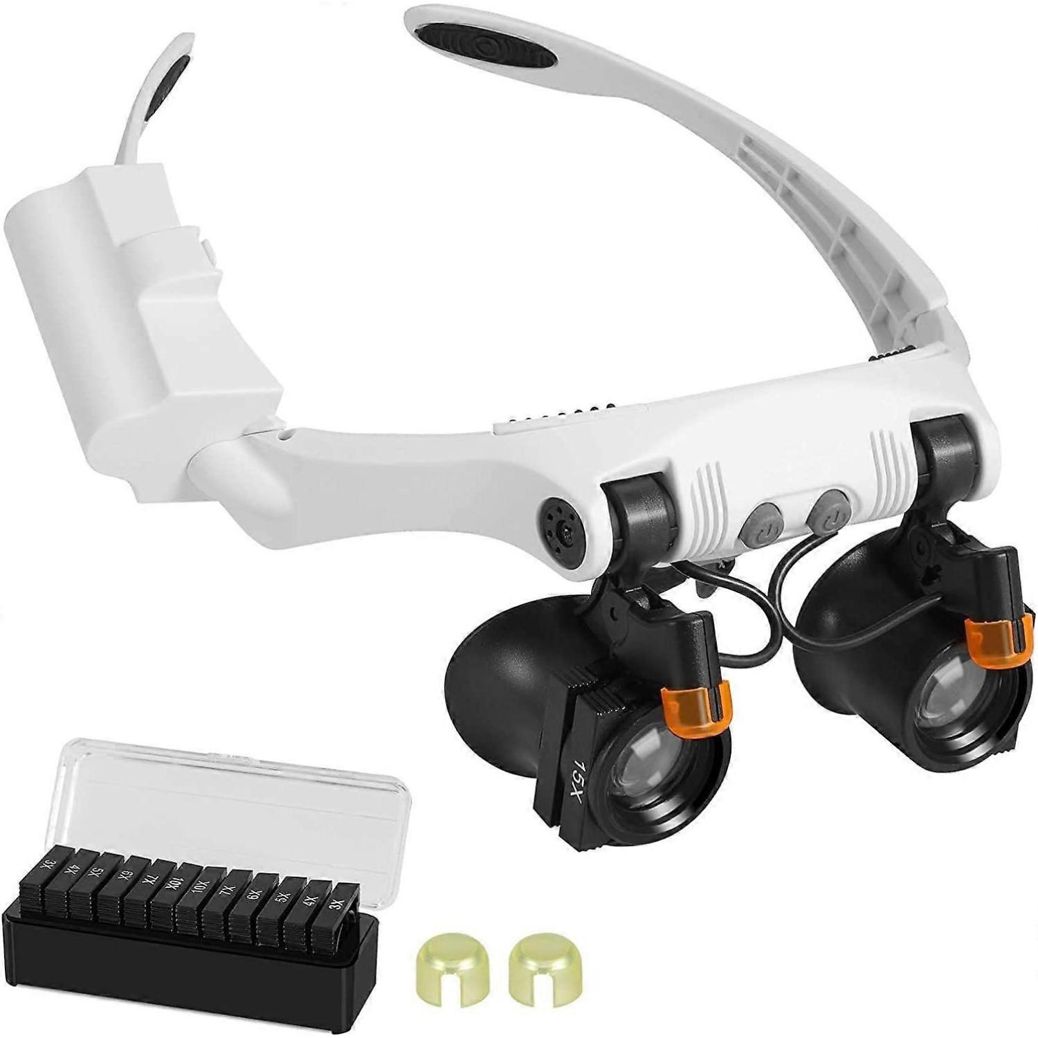 3x 4x 5x 6x 7x 10x 15x led magnifying adjustable head magnifier bracket loupe glasses|magnifiers A
3x 4x 5x 6x 7x 10x 15x led magnifying adjustable head magnifier bracket loupe glasses|magnifiers A