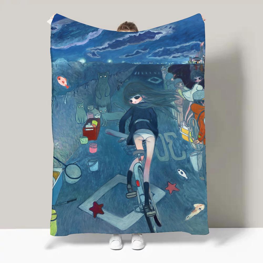 Aya T-Takano Art Blanket Design Lightweight For Dorms, Naps, Living Room, Office,Sofa,All-Season 30x40in
Aya T-Takano Art Blanket Design Lightweight For Dorms, Naps, Living Room, Office,Sofa,All-Season 30x40in