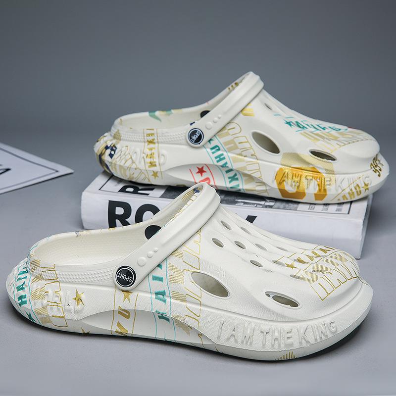 Hole shoes men s summer sandals men s outer wear graffiti stepping on shit shoes beach shoes men s Beach shoes 48
Hole shoes men s summer sandals men s outer wear graffiti stepping on shit shoes beach shoes men s Beach shoes 48