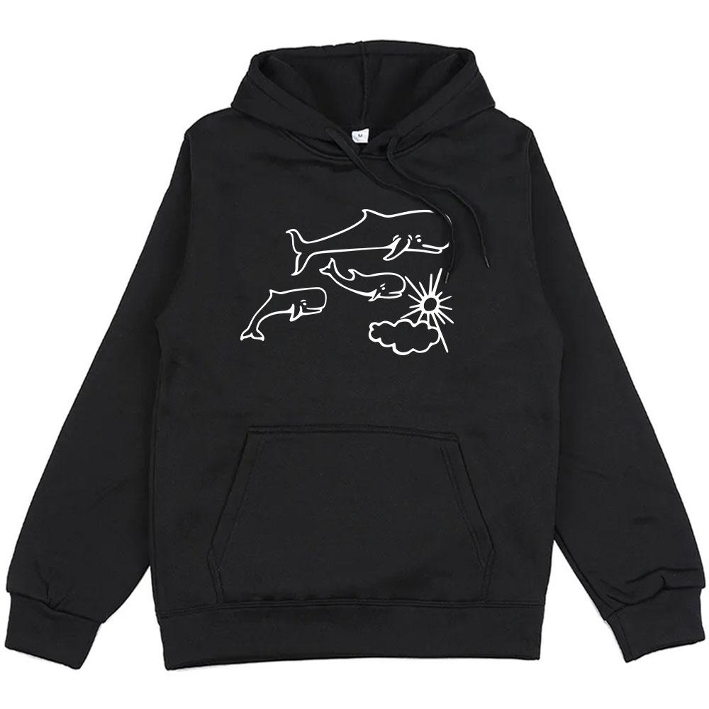 Кит и Солнце Тату Толстовка с капюшоном Пуловер Рок Толстовки Мужская/Женская Одежда Графические Топы L
Кит и Солнце Тату Толстовка с капюшоном Пуловер Рок Толстовки Мужская/Женская Одежда Графические Топы L