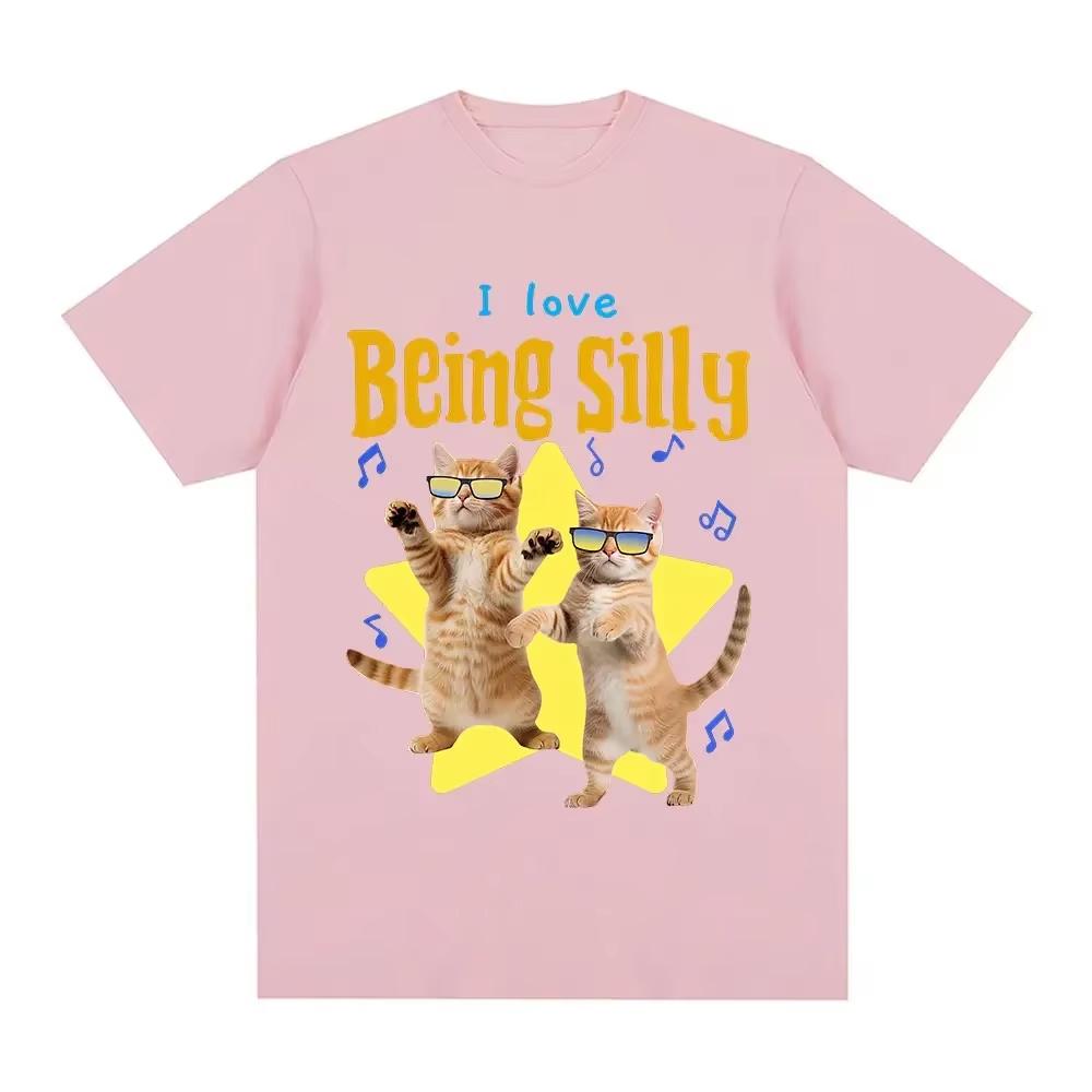 I Love Being Silly Funny Cat Meme T Shirt Unisex Women Casual Cotton Tshirt Cotton Short Sleeve Oversized harajuku vintage S
I Love Being Silly Funny Cat Meme T Shirt Unisex Women Casual Cotton Tshirt Cotton Short Sleeve Oversized harajuku vintage S