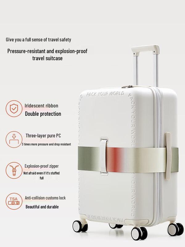 OIWAS 6747 Streamer Webbing 20-inch Hardside Carry-On Luggage
OIWAS 6747 Streamer Webbing 20-inch Hardside Carry-On Luggage