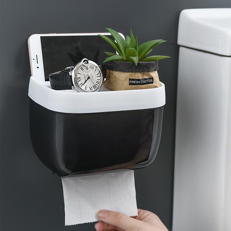 Punch-free Toilet Paper Holder Box Waterproof Storage Toilet Paper Storage Rack Paper Towel Kitchen Bathroom Storage
Punch-free Toilet Paper Holder Box Waterproof Storage Toilet Paper Storage Rack Paper Towel Kitchen Bathroom Storage