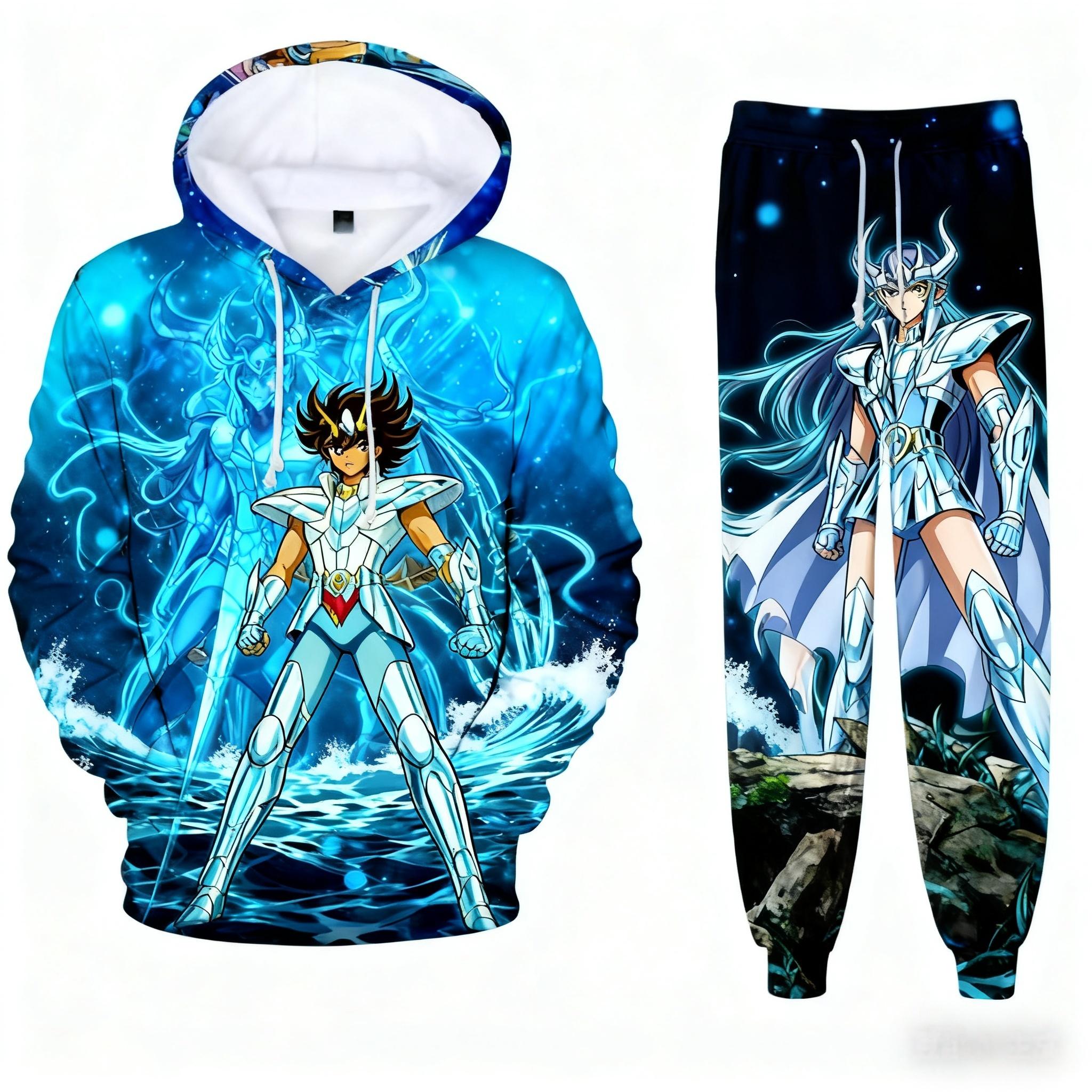 Аниме Saint Seiya 3D Принт Толстовки Костюм Мужской Женский Спортивный Костюм Брюки 2 шт. Комплекты Новый Детский Пуловер Косплей Мужской Спортивный Костюм 5XL
Аниме Saint Seiya 3D Принт Толстовки Костюм Мужской Женский Спортивный Костюм Брюки 2 шт. Комплекты Новый Детский Пуловер Косплей Мужской Спортивный Костюм 5XL