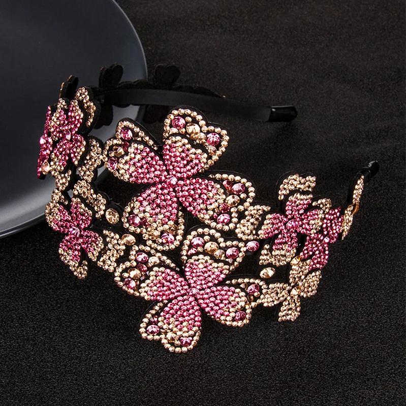 Diamond Flower Hair Bands Korea Wide Edge Non-slip Crystal Wide Edge Headband Hair Accessories Styling Tools Hair Clips
Diamond Flower Hair Bands Korea Wide Edge Non-slip Crystal Wide Edge Headband Hair Accessories Styling Tools Hair Clips