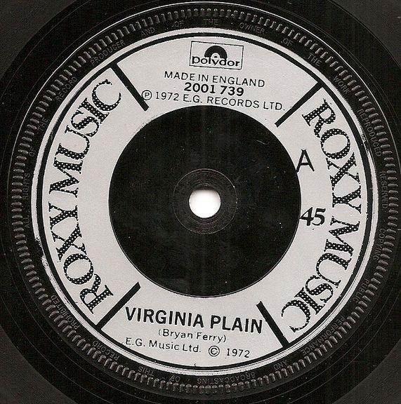 7inch Record ROXY MUSIC - Virginia Plain / Pyjamarama 2001739 Polydor 1977 UK Rock Used
7inch Record ROXY MUSIC - Virginia Plain / Pyjamarama 2001739 Polydor 1977 UK Rock Used