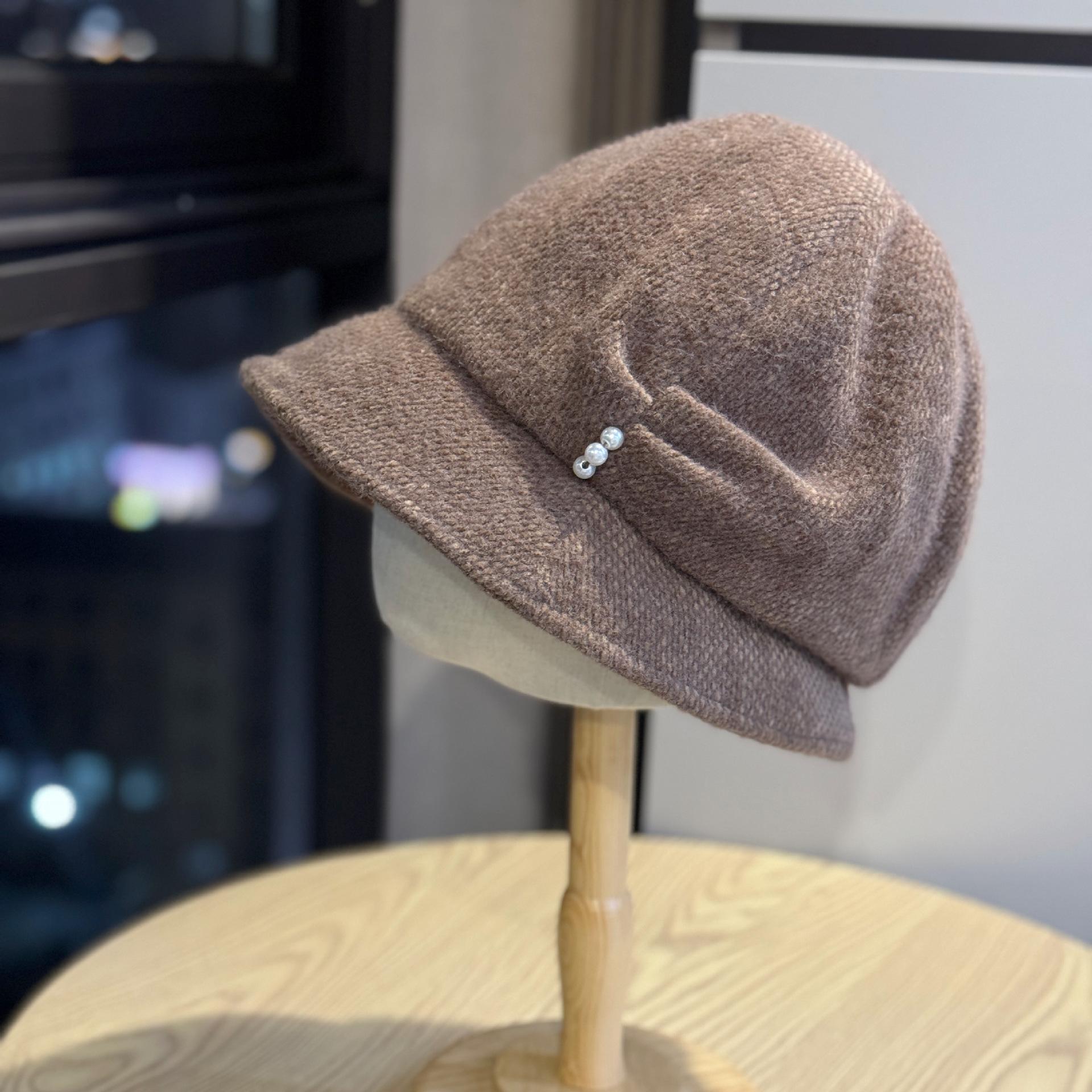 Корейская версия шляпы рыбака-жемчужницы для женщин, новая осенне-зимняя модель с широкими полями, подходящая к лицу, элегантная теплая шляпа-ведро, тренд Adjustable
Корейская версия шляпы рыбака-жемчужницы для женщин, новая осенне-зимняя модель с широкими полями, подходящая к лицу, элегантная теплая шляпа-ведро, тренд Adjustable