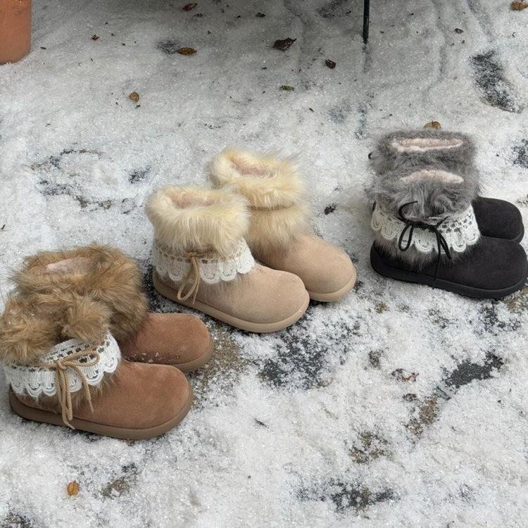 2024 autumn and winter new millennial wind fluffy snow boots piled to increase height and keep warm Northeast cotton shoes short boots niche retro 35 серый
2024 autumn and winter new millennial wind fluffy snow boots piled to increase height and keep warm Northeast cotton shoes short boots niche retro 35 серый