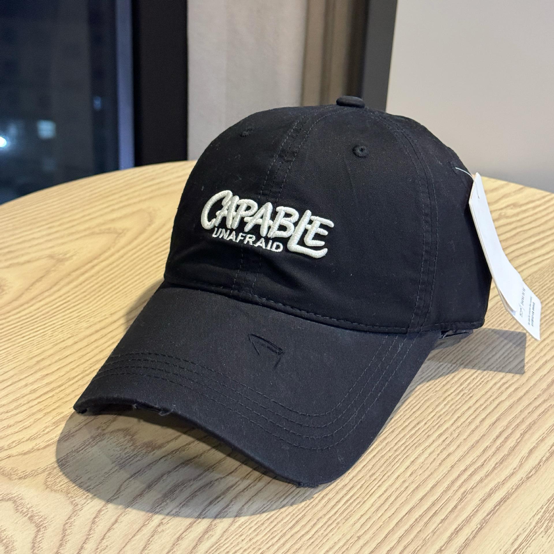 2026New letter embroidery baseball cap for women, Korean style, soft top, simple and versatile, trendy couple s cap that makes the face look smaller Adult54-60Adjustable чёрный
2026New letter embroidery baseball cap for women, Korean style, soft top, simple and versatile, trendy couple s cap that makes the face look smaller Adult54-60Adjustable чёрный