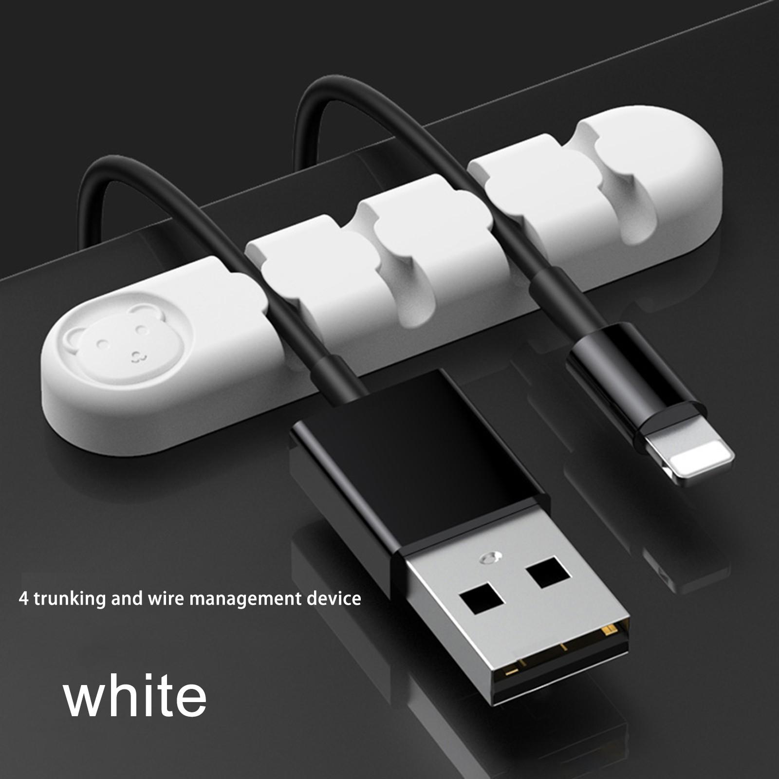 Cable Holder Clips Management Silicone Self Adhesive Cord Organizer Desktop USB
Cable Holder Clips Management Silicone Self Adhesive Cord Organizer Desktop USB