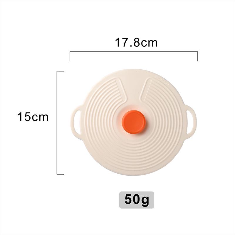 Двухцветная силиконовая герметичная крышка для кухни: Сохранение свежести, Противоскольжение, Защита от перелива и Маслостойкость. US Standard (FDA)
Двухцветная силиконовая герметичная крышка для кухни: Сохранение свежести, Противоскольжение, Защита от перелива и Маслостойкость. US Standard (FDA)