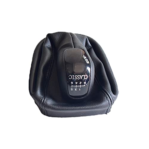 6 Speed anual Gear Shift Knob with Leather Gaiter Boot Cover Case for Mercedes-Benz C-Class W203 S203 (Classic).
6 Speed anual Gear Shift Knob with Leather Gaiter Boot Cover Case for Mercedes-Benz C-Class W203 S203 (Classic).
