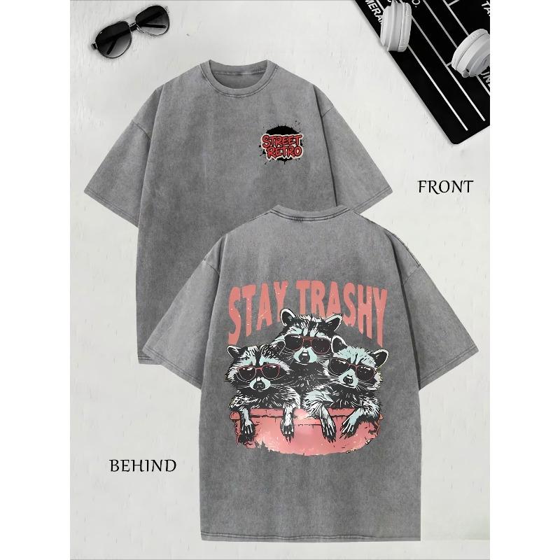 European sizes Men S Vintage Washed T-Shirt Relaxed Fit with a Retro STAY Tabby Design, Short-Sleeved with Graphic for Casual Streetwear S серый
European sizes Men S Vintage Washed T-Shirt Relaxed Fit with a Retro STAY Tabby Design, Short-Sleeved with Graphic for Casual Streetwear S серый