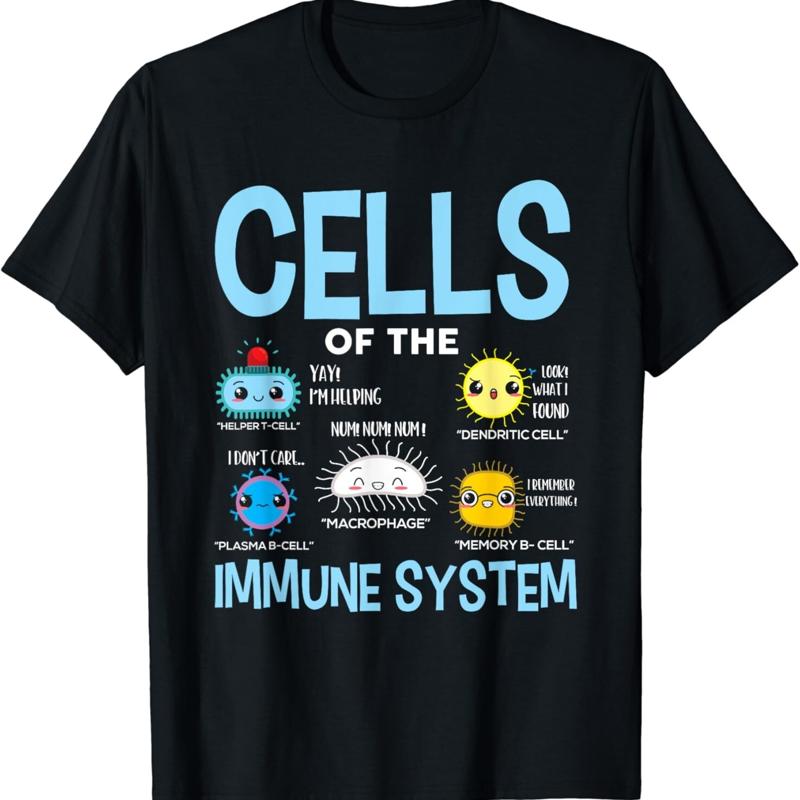 Cells Of The Immune System Scientist Science Biology Lover T Shirt 5XL різнокольоровий
Cells Of The Immune System Scientist Science Biology Lover T Shirt 5XL різнокольоровий