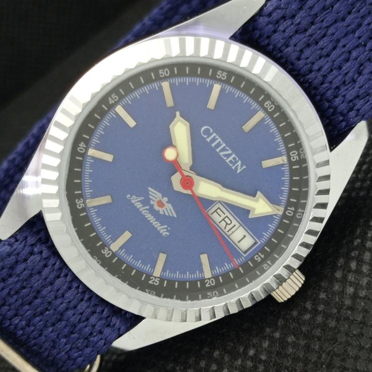 REFURBISHED VINTAGE CITIZEN AUTO 8200 JAPAN MENS D/D BLUE WATCH 610a-a317584-9 SKU610a-a317584
REFURBISHED VINTAGE CITIZEN AUTO 8200 JAPAN MENS D/D BLUE WATCH 610a-a317584-9 SKU610a-a317584