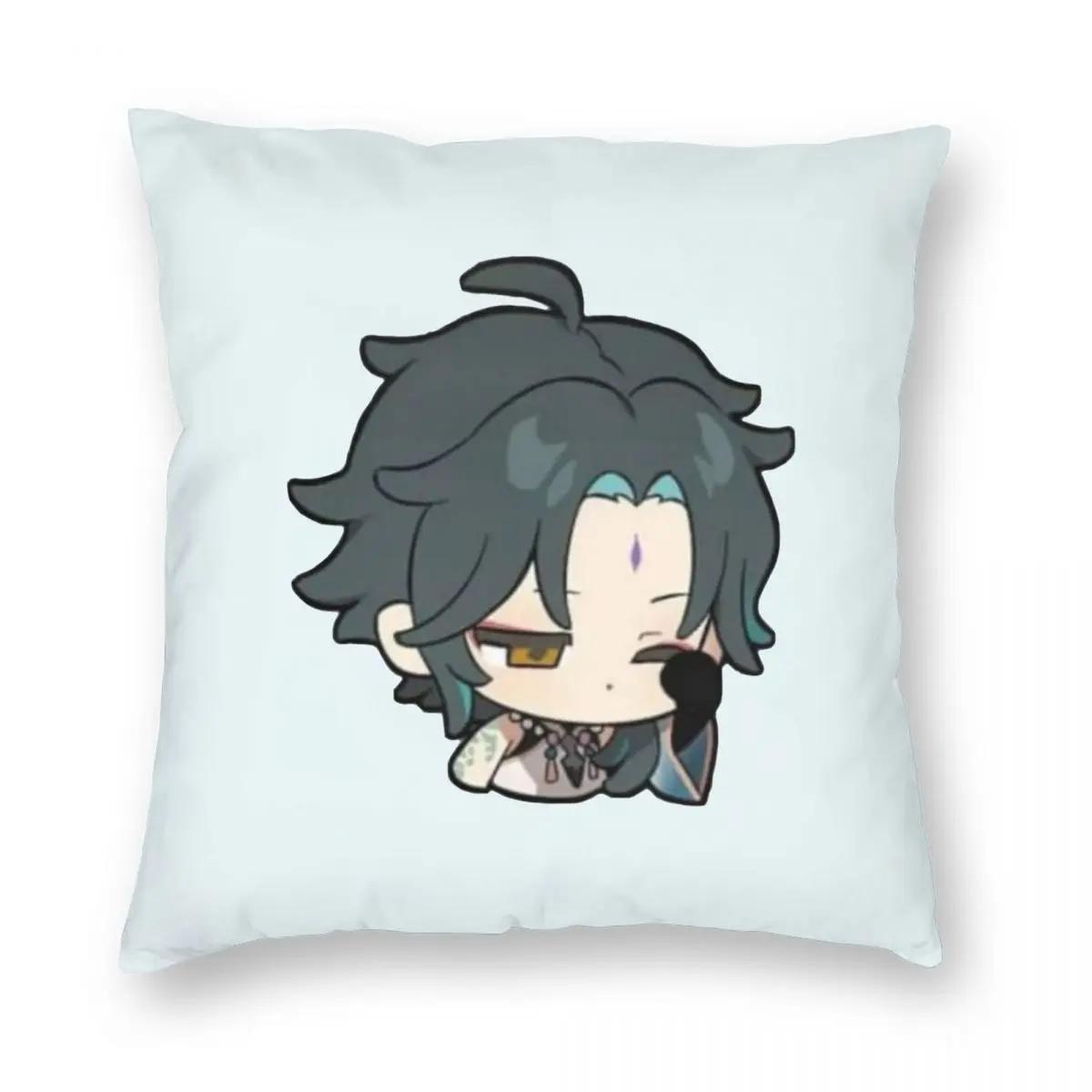 Genshin Impact Chibi Xiao Square Pillowcase Printed Decor for Home Cushion Cover 30x30cm чёрный
Genshin Impact Chibi Xiao Square Pillowcase Printed Decor for Home Cushion Cover 30x30cm чёрный