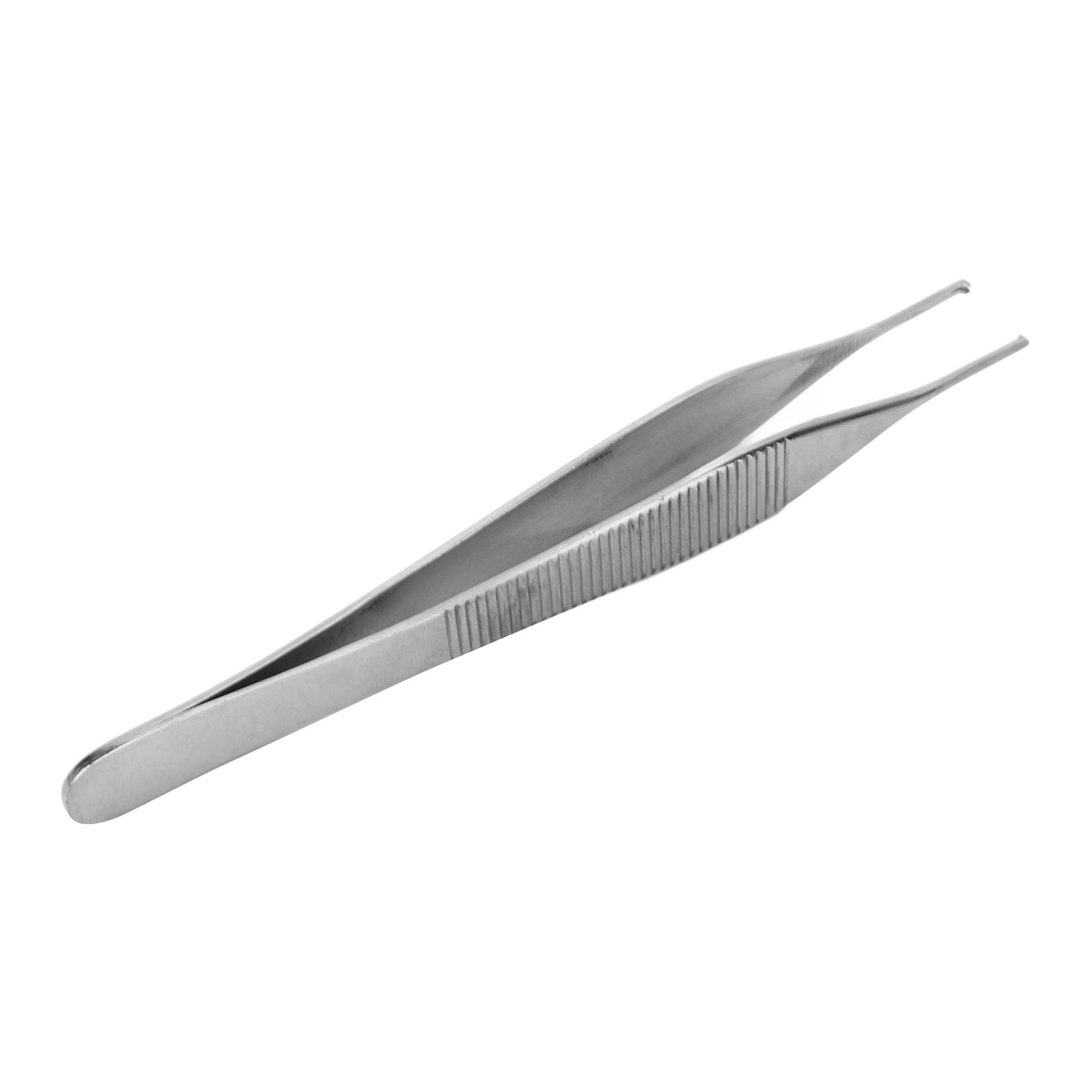 Tissue Forceps 4.7in Long Food Grade Stainless Steel Anti Slip Safe Operation Body Piercing Tweezer
Tissue Forceps 4.7in Long Food Grade Stainless Steel Anti Slip Safe Operation Body Piercing Tweezer