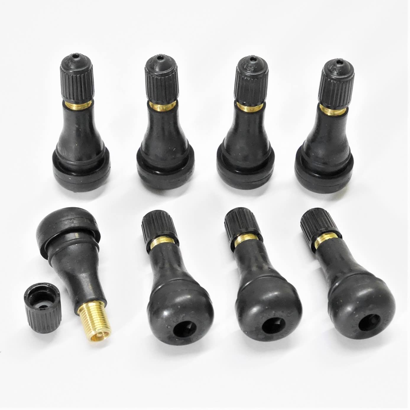 Pacific Industry .PACIFIC Automotive Rubber TR413 CL (CL Cap with Gasket) Tubeless Valve, Set of 8, Made in Japan, Black чорний
Pacific Industry .PACIFIC Automotive Rubber TR413 CL (CL Cap with Gasket) Tubeless Valve, Set of 8, Made in Japan, Black чорний