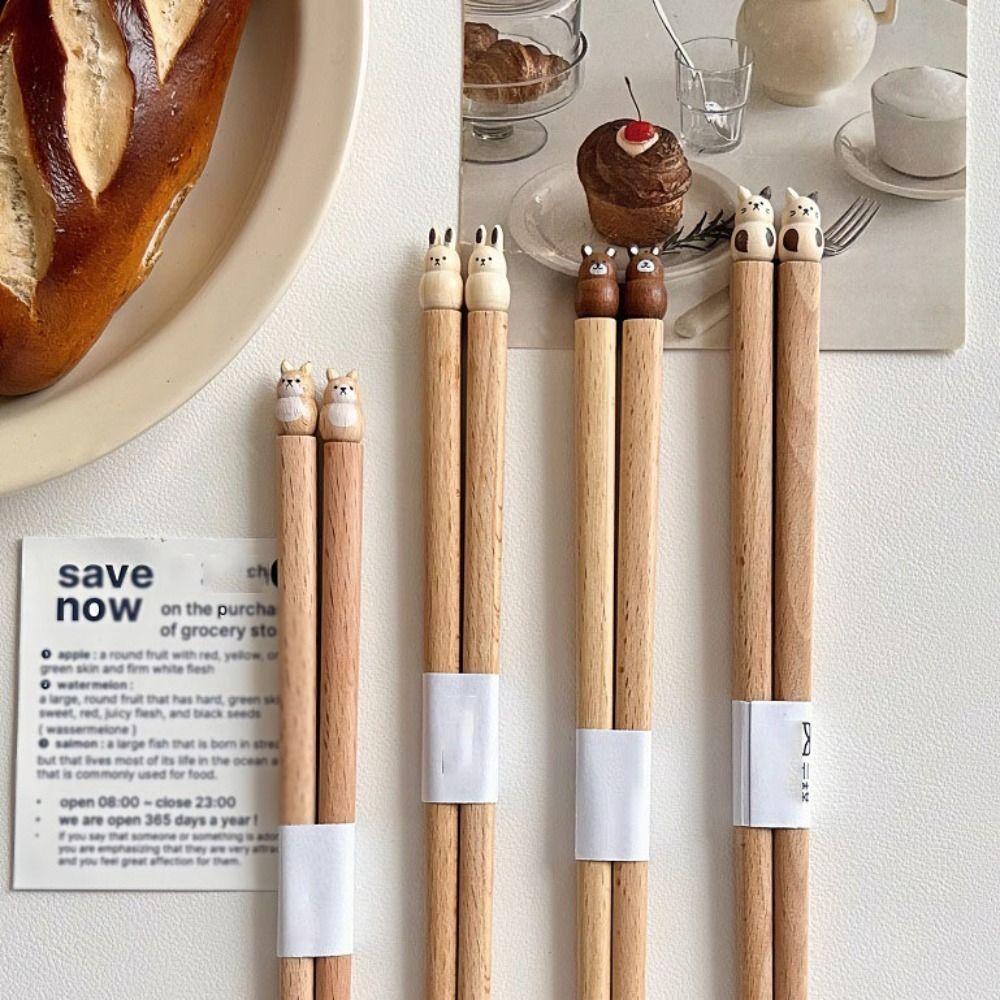 1 Pair 3D Sushi Chopsticks Non Slip Chinese Chopsticks Household Animal Chopsticks Kids 25cm-Rabbit
1 Pair 3D Sushi Chopsticks Non Slip Chinese Chopsticks Household Animal Chopsticks Kids 25cm-Rabbit