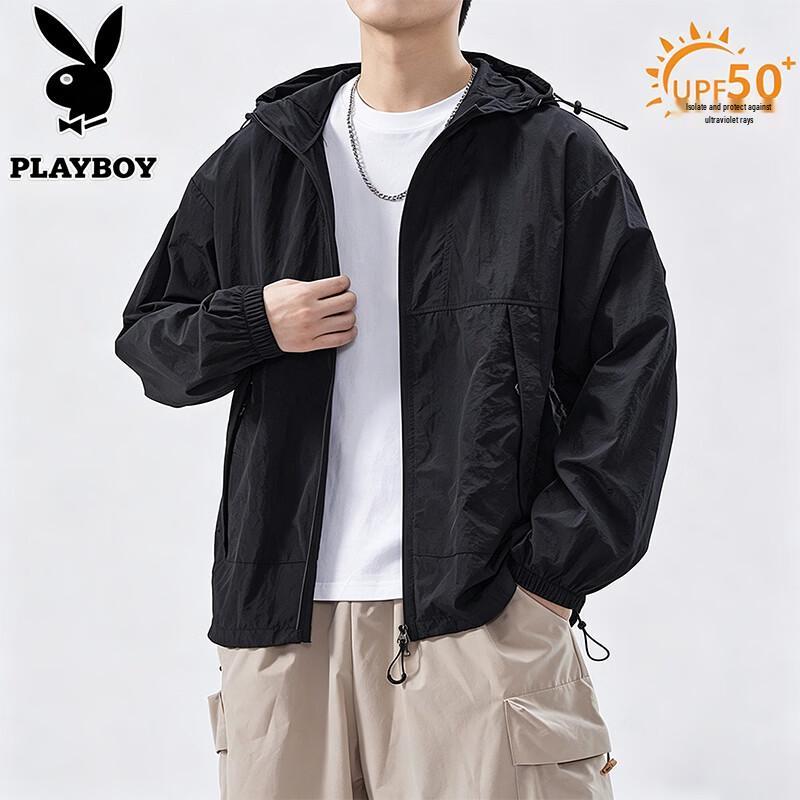 PLAYBOY Men s Summer Hooded Sun Protection Jacket S
PLAYBOY Men s Summer Hooded Sun Protection Jacket S