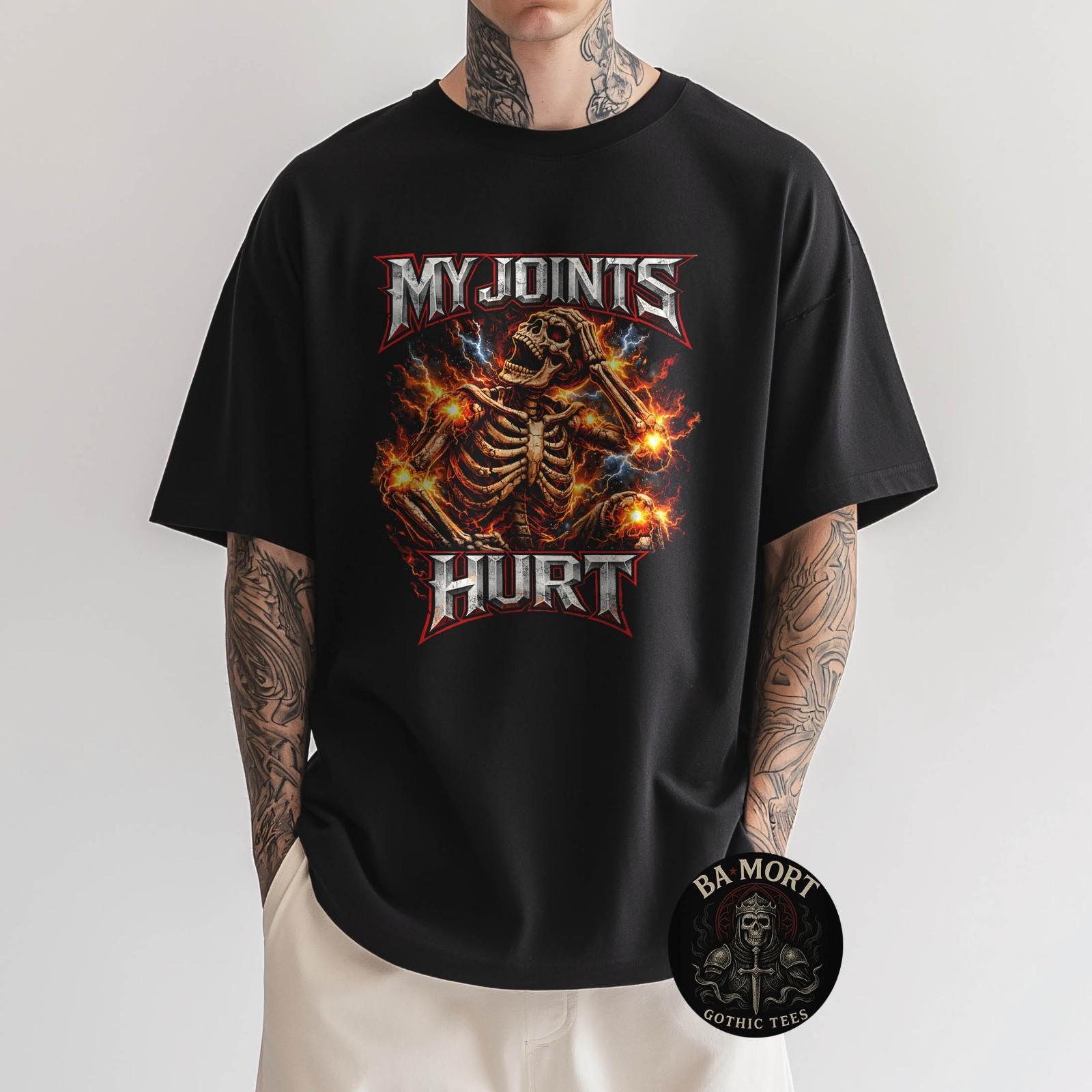 My Joints Hurt Funny Skeleton Flames Ehlers Danlos Syndrome T-Shirt 5XL різнокольоровий
My Joints Hurt Funny Skeleton Flames Ehlers Danlos Syndrome T-Shirt 5XL різнокольоровий