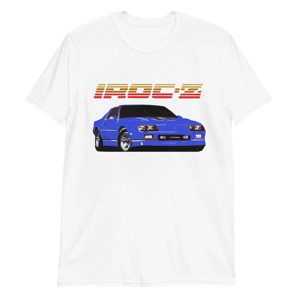 Blue Camaro IROC-Z Short-Sleeve Unisex 100% Cotton T-shirt Mens Tees Top S
Blue Camaro IROC-Z Short-Sleeve Unisex 100% Cotton T-shirt Mens Tees Top S