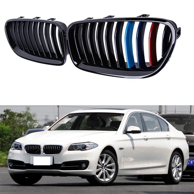 Racing Grills Car Front Kidney Grill Grille Matte Black Single Line Three Colors For BMW 5 Series F10 F18 10-17 Auto
Racing Grills Car Front Kidney Grill Grille Matte Black Single Line Three Colors For BMW 5 Series F10 F18 10-17 Auto