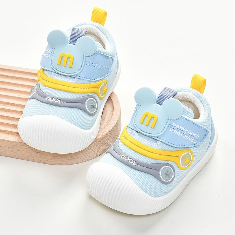 Fumeier learning-to-walk shoes, boys and girls baby spring-autumn style shoes, anti-tip breathable soft sole shoes, 0–3 years old 22 синій
Fumeier learning-to-walk shoes, boys and girls baby spring-autumn style shoes, anti-tip breathable soft sole shoes, 0–3 years old 22 синій