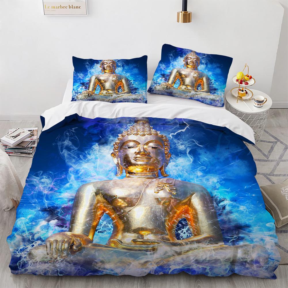 3D Buddha Print Bedding Set Meditation Duvet Covers With Pillow Cover Case Home Decor Bed Clothes Double Queen King Size 135x200cm
3D Buddha Print Bedding Set Meditation Duvet Covers With Pillow Cover Case Home Decor Bed Clothes Double Queen King Size 135x200cm