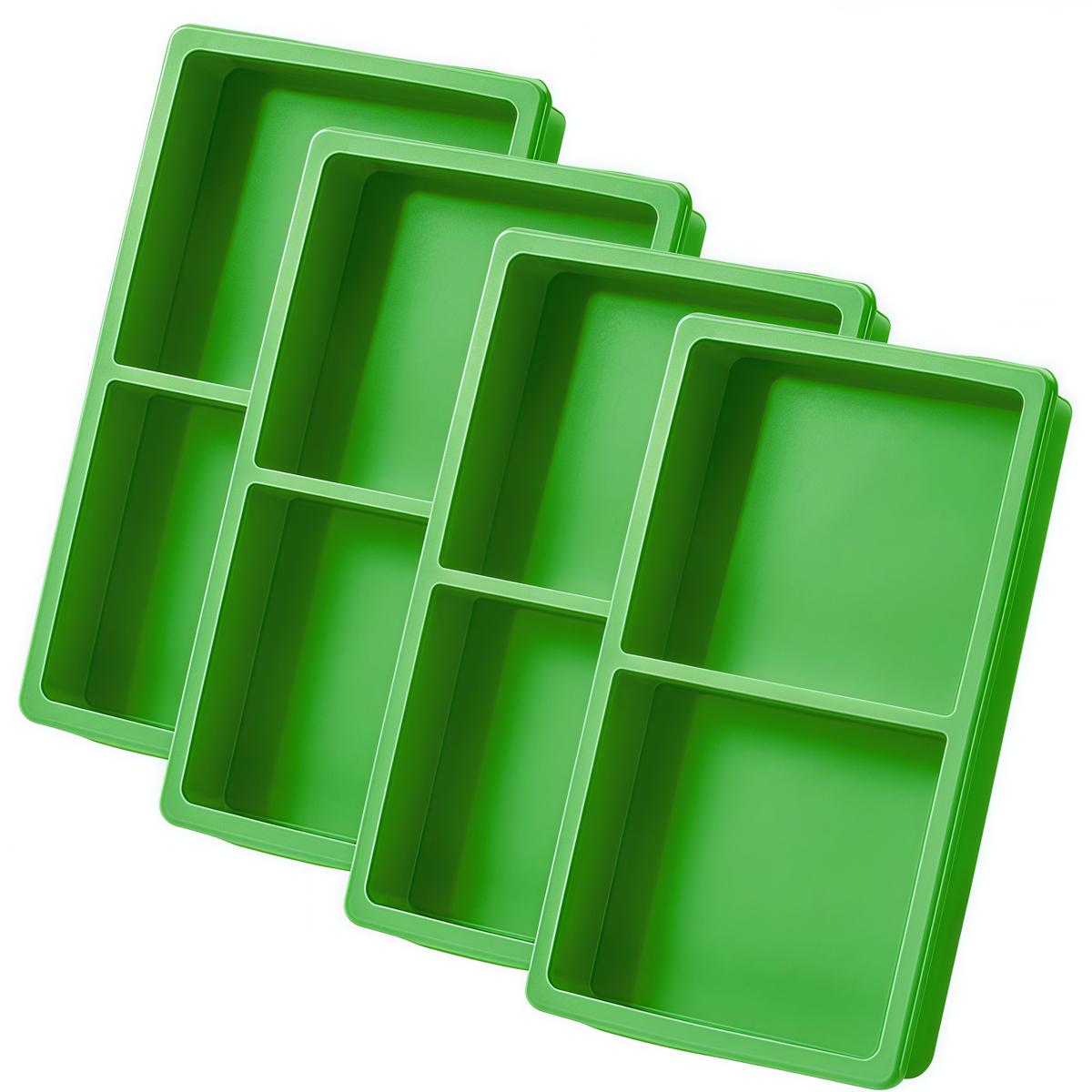 4 Pieces Silicone Food Moulds Tray Dividers for Harvest Right Freeze Dryer Medium Trays to Enhance Freeze Drying Convenience зелений
4 Pieces Silicone Food Moulds Tray Dividers for Harvest Right Freeze Dryer Medium Trays to Enhance Freeze Drying Convenience зелений